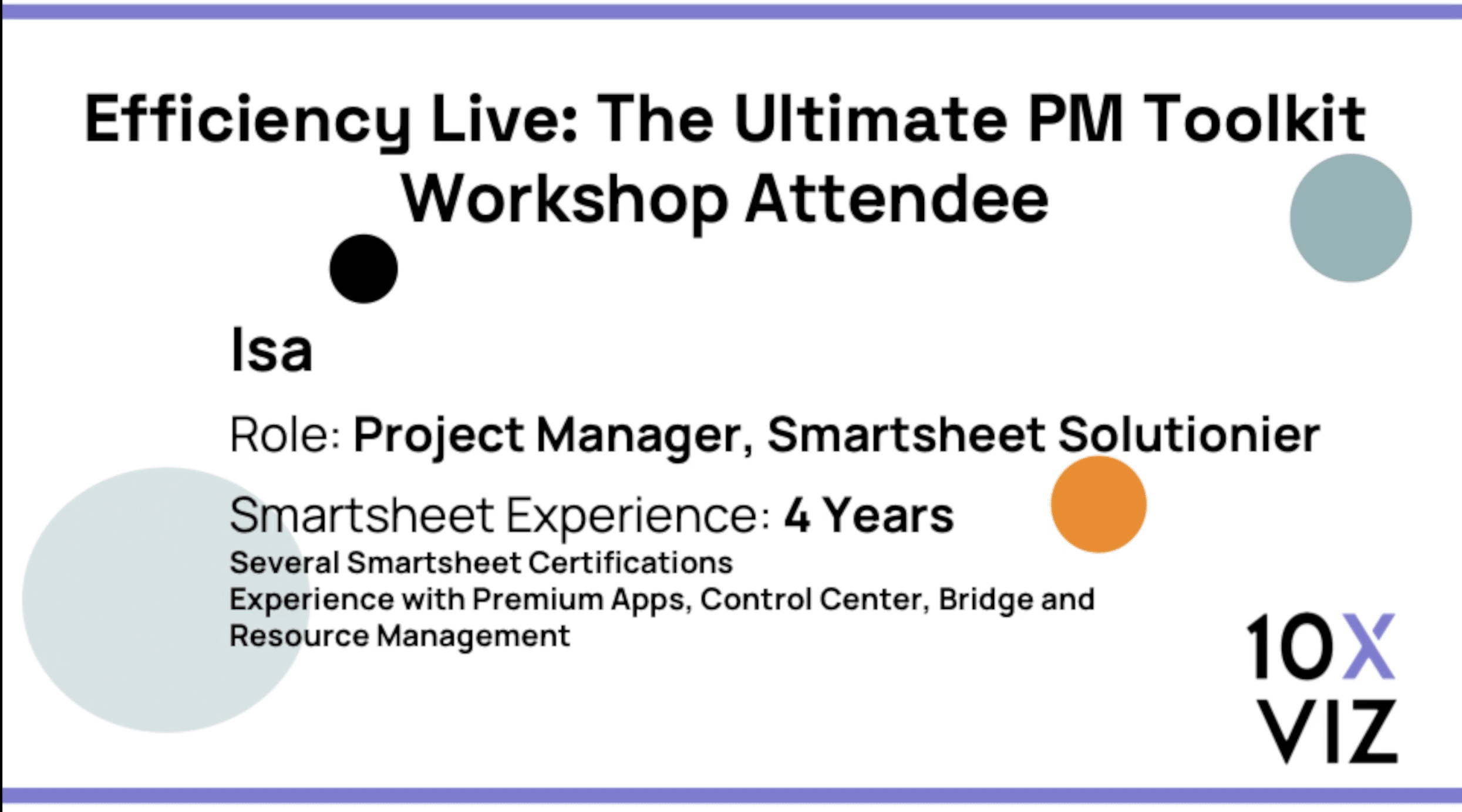 Efficiency Live Testimonial